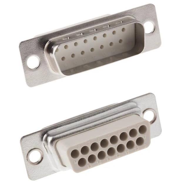 MHDBC15SP-NW MH Connectors  Alloggiamenti per connettori D-Sub a forma di D